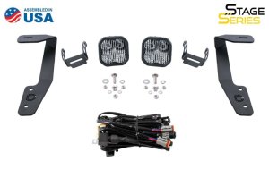 Subaru XV Crosstrek LED Light Pods - Diode Dynamics - Stage Series 2in - White - `18-`23